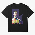 Ronaldo Cristiano Ronaldo Oversized T-Shirt Show Passion for the Stars of FIFA World Cup 2026 USA Canada Mexico Spirit, Connected to Argentina, France and Brazil, Neymar, Haaland and Cristiano Ronaldo, Global Supporter Spirit, Legendary Goals,
