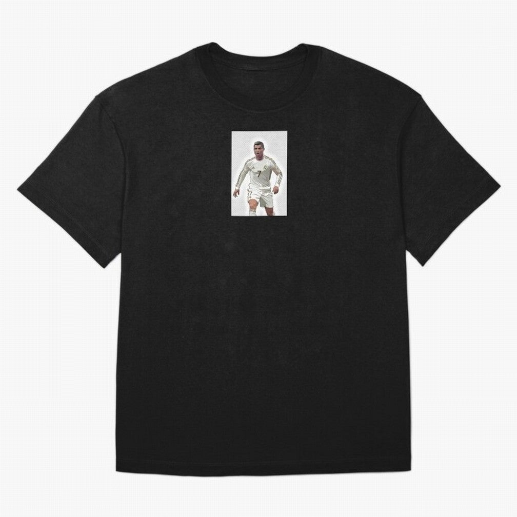 Cristiano Ronaldo Oversized T-Shirt Show Your Love for Match Day Hype around FIFA World Cup 2026 Group Stage, Haaland, Brazil, Portugal and Argentina, Championship Spirit, Famous Goals, Roaring Crowds and International Football Unity; Perfect for