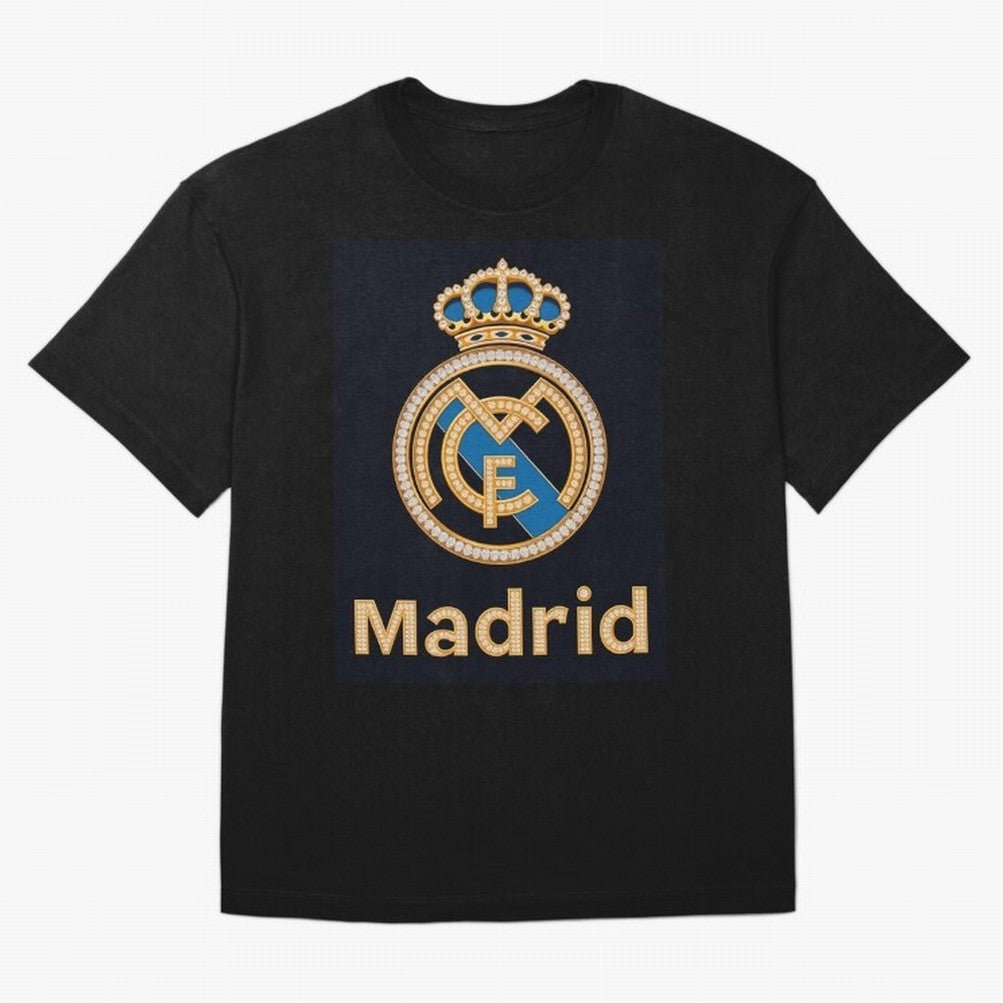 Madrid Oversized T-Shirt Make Your Look Match Match Day Hype around FIFA World Cup 2026 Group Stage, Mbappe, Argentina and Brazil, Tournament Hype, Historic Matchups, Family Viewing Parties and Global Sports Pride; Ideal for Passionate Fans Who