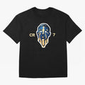 Cristiano Ronaldo Oversized T-Shirt Relive Global Football Passion for FIFA World Cup 2026, Celebrating CR7 and Messi, England and Germany, Tournament Hype, Historic Matchups, Family Viewing Parties and Global Sports Pride; Made for Collectors Who