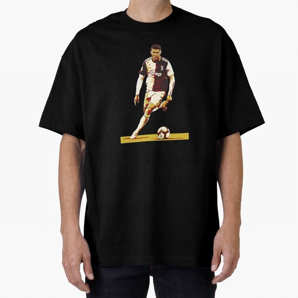 Ronaldo Oversized T-Shirt Support Global Football Passion for FIFA World Cup 2026, Driven by CR7, England and Germany, Supporter Pride, Iconic Celebrations, Legendary Names and Global Match Day Energy; Created for Match Day Parties, Soccer Gifts,