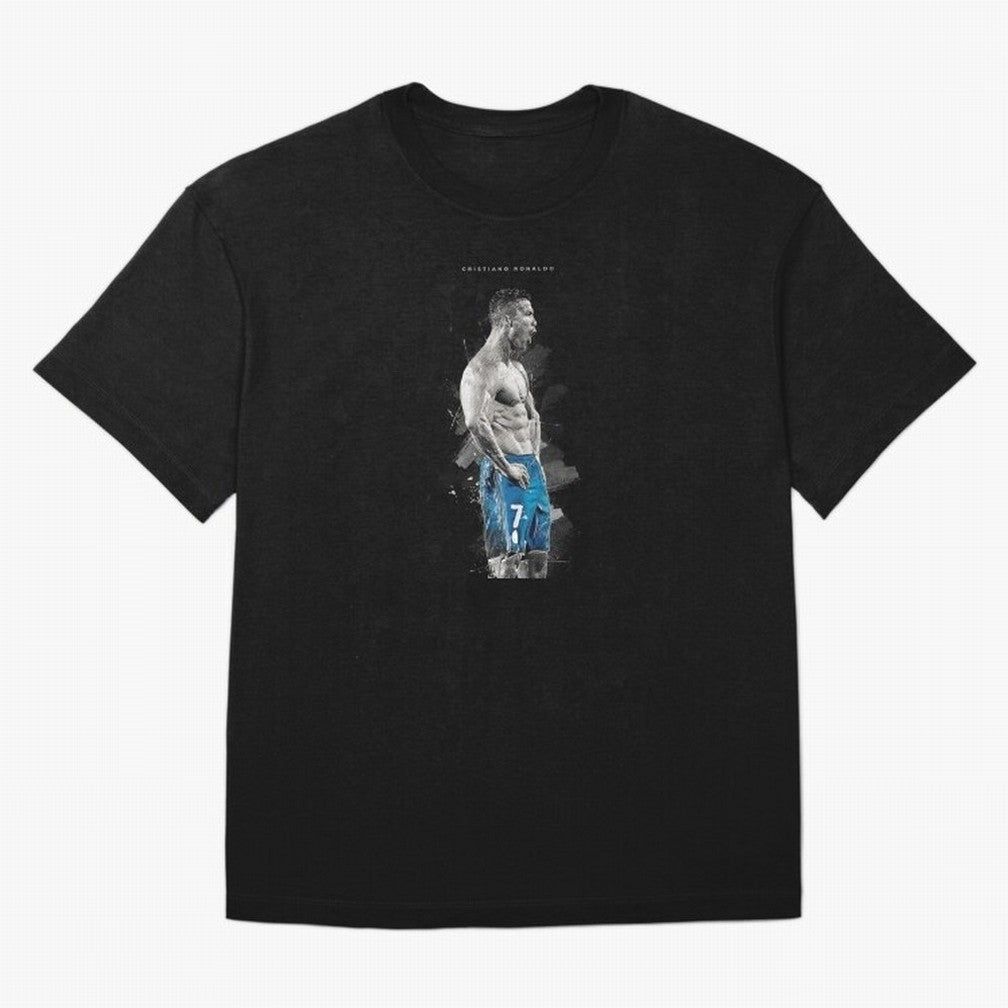 Cristiano Ronaldo Oversized T-Shirt Follow the Final Road of the FIFA World Cup 2026 Group Stage Journey through Mbappe and Neymar Highlights, England Pride, Classic Soccer Heritage, Championship Pressure, Fan Loyalty and International Pride; Ideal