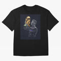 Digital Football Oversized T-Shirt Turn Up for FIFA World Cup 2026 Group Stage Capturing Neymar, Spain and Netherlands Energy, Soccer Culture, Superstar Moments, National Team Dreams and Competitive Fire; Ideal for Fans Who Follow Messi, Cristiano