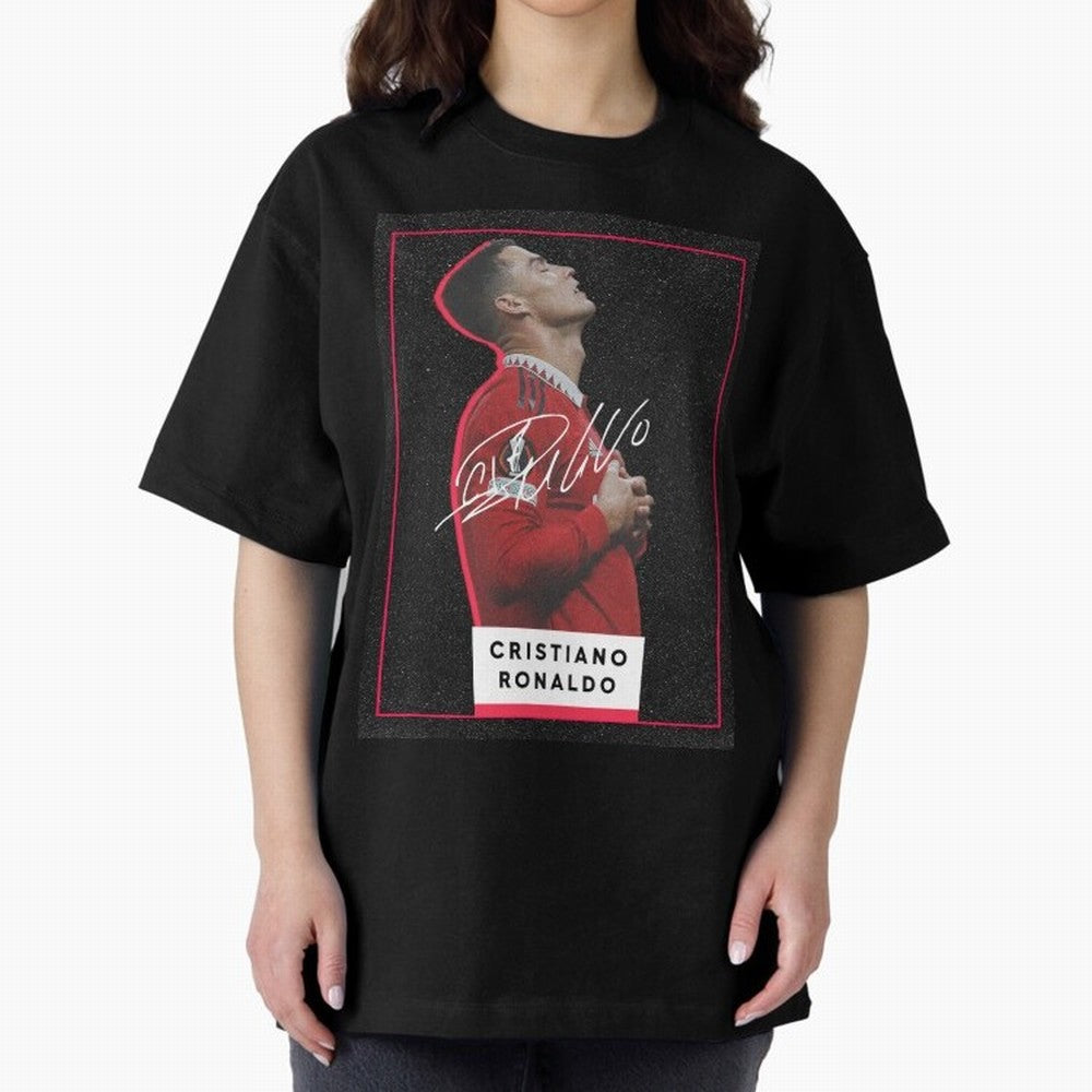 New Celebration Ronaldo Oversized T-Shirt Back the Journey through FIFA World Cup 2026 for Fans of Messi, CR7 and Mbappe and Germany, Bringing Game Day Rituals, Football Legends, Country Pride and the Road to the Final; Created for Match Day