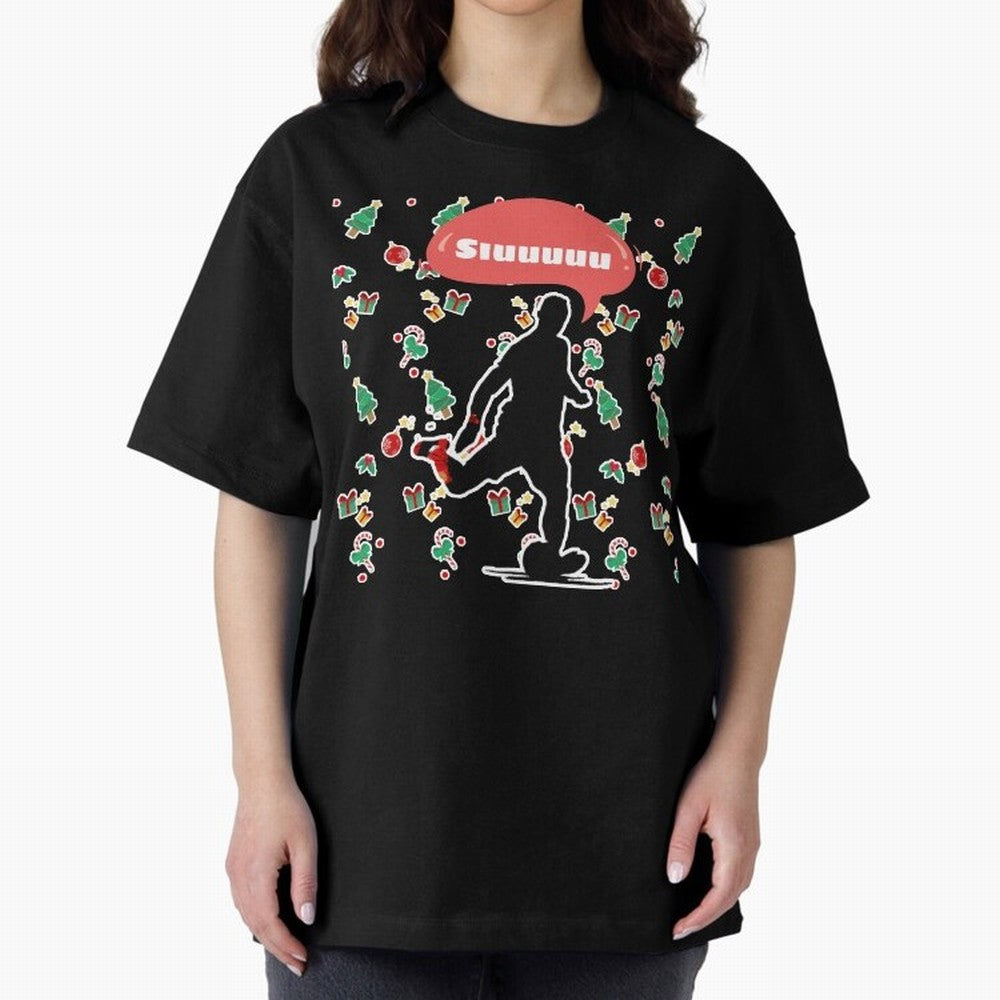Christmas siuuu CR7 goal Oversized T-Shirt Enjoy FIFA World Cup 2026 Spirit, Celebrating Spain, CR7 and Messi, Soccer Culture, Superstar Moments, National Team Dreams and Competitive Fire; Perfect for People Who Love Argentina, Brazil, France,