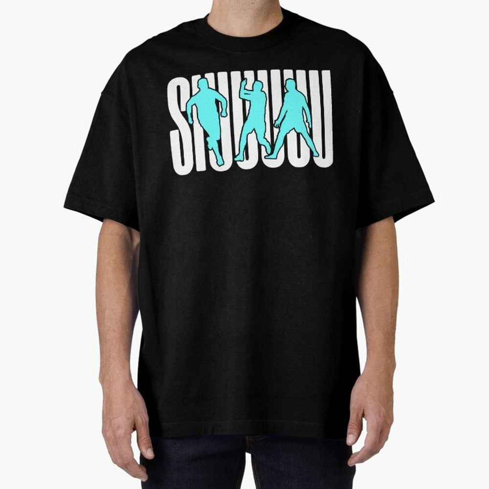 Siuuu Cristiano ronaldo suiii goal Oversized T-Shirt Turn Up for the FIFA World Cup 2026 Group Stage Journey through CR7 and Messi Highlights, Netherlands Pride, Championship Spirit, Famous Goals, Roaring Crowds and International Football Unity;