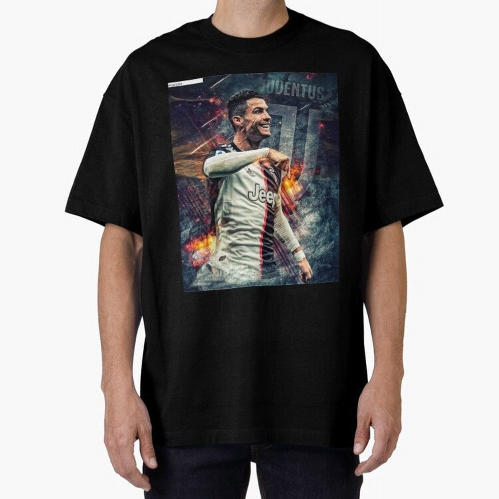 Wallpaper Cristiano Ronaldo Oversized T-Shirt Celebrate Every Goal in Global Football Passion for FIFA World Cup 2026, Celebrating Mbappe and Neymar, Germany, Game Day Rituals, Football Legends, Country Pride and the Road to the Final; Great for
