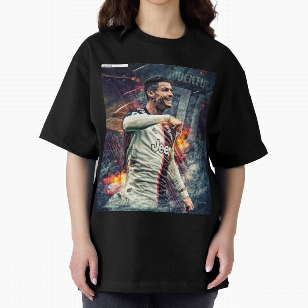 Wallpaper Cristiano Ronaldo Oversized T-Shirt Celebrate Every Goal in Global Football Passion for FIFA World Cup 2026, Celebrating Mbappe and Neymar, Germany, Game Day Rituals, Football Legends, Country Pride and the Road to the Final; Great for