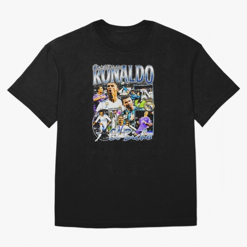 Cristiano Ronaldo El Bicho Oversized T-Shirt Turn Every Weekend Toward Match Day Hype around FIFA World Cup 2026, Cristiano Ronaldo, Netherlands, Football History, Final Match Energy, Crowd Noise and Once in a Lifetime Moments; Ideal for Football