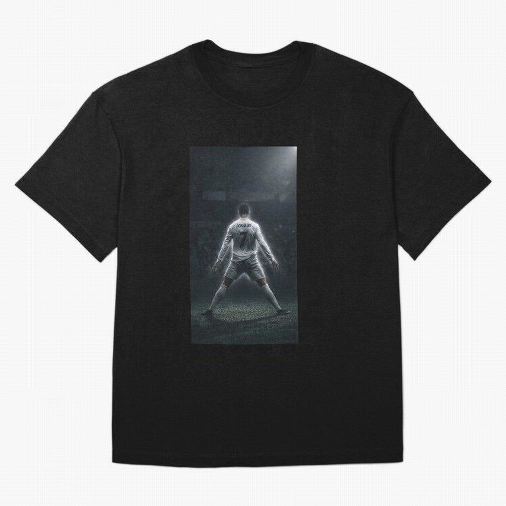 Cristiano Ronaldo Oversized T-Shirt Celebrate the Next Chapter of FIFA World Cup 2026 USA Canada Mexico Spirit, Filled with Brazil, Messi, CR7 and Mbappe, Game Day Rituals, Football Legends, Country Pride and the Road to the Final; Made for Die