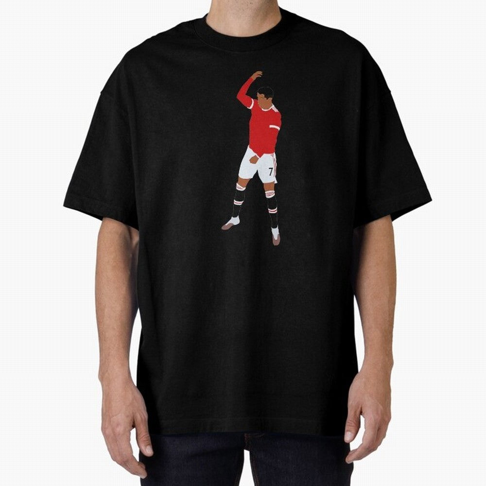 Cristiano Ronaldo Oversized T-Shirt Celebrate Global Football Passion for FIFA World Cup 2026 Group Stage, with Messi, Neymar and Mbappe, Brazil, Portugal and Argentina, Champion Mindset, Group Stage Buzz, Knockout Tension and Passionate Fan