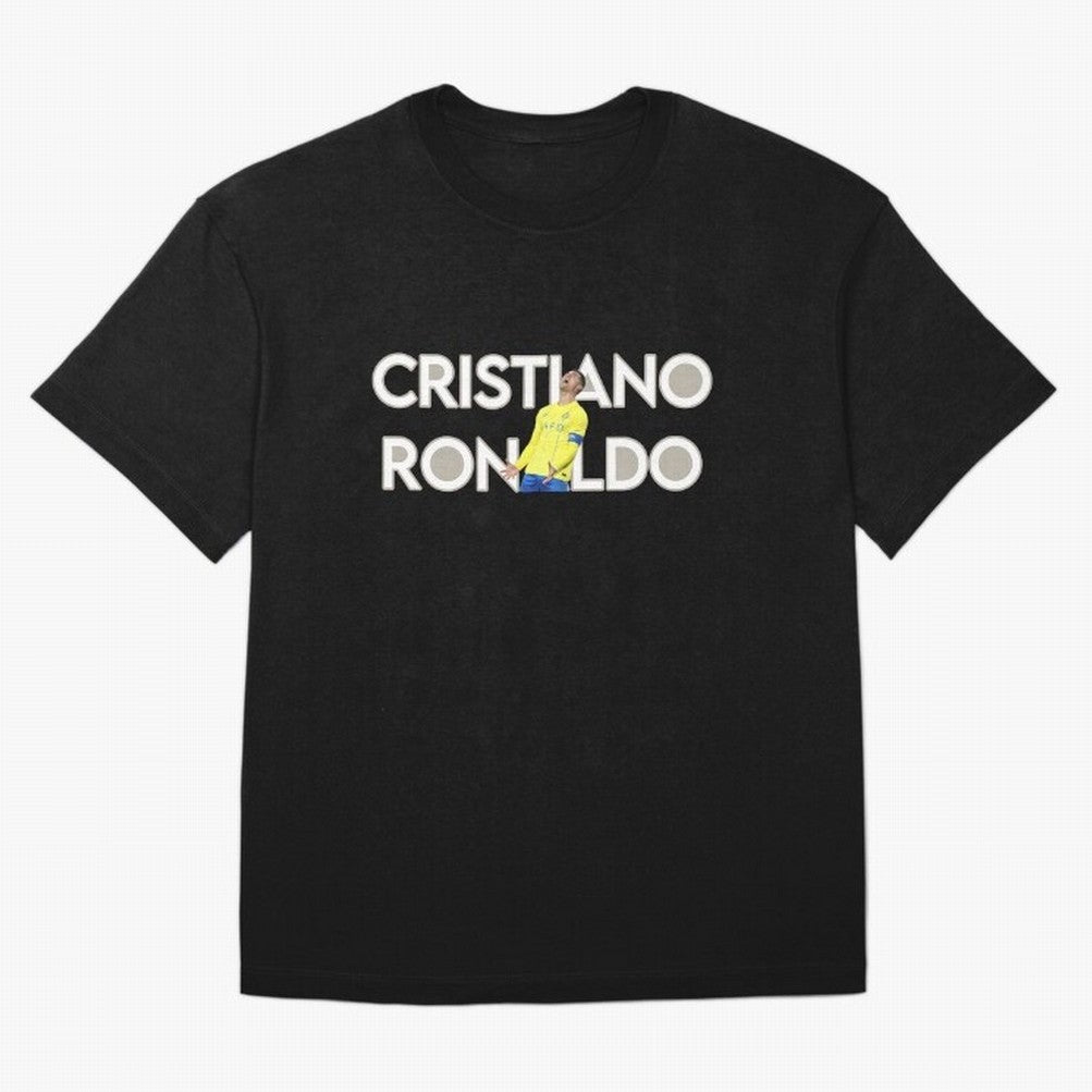 Cristiano Ronaldo Oversized T-Shirt Cheer for FIFA World Cup 2026 Group Stage Capturing Cristiano Ronaldo, Argentina, France and Brazil Energy, Worldwide Fan Energy, Dramatic Goals, Stadium Lights and Championship Celebrations; Perfect for