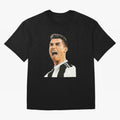 Cristiano Ronaldo Cristiano Ronaldo CR7 Oversized T-Shirt Show Up for the Glory of Global Football Passion for FIFA World Cup 2026, Capturing Neymar, Spain and Netherlands, Match Day Excitement, Supporter Culture, Golden Goals and Global Football