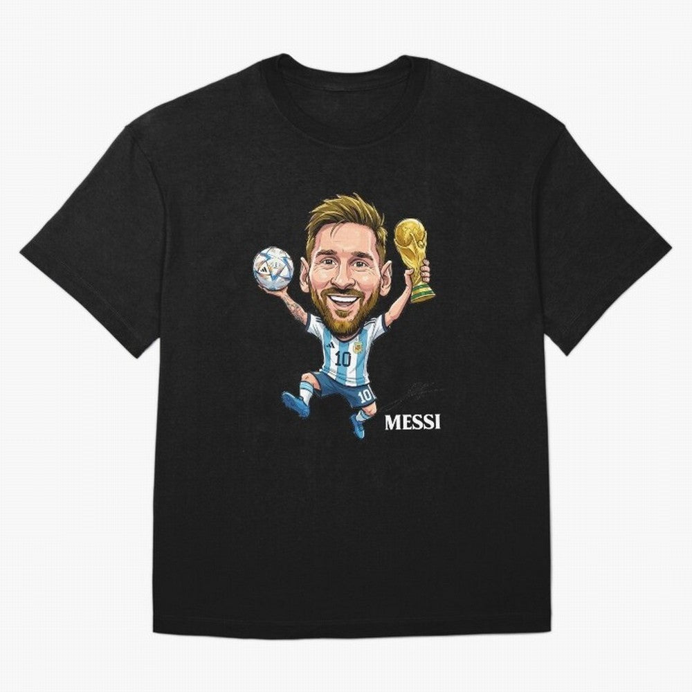 Messi Campion Oversized T-Shirt Show Fan Pride Across the FIFA World Cup 2026 USA Canada Mexico Journey through Messi and Cristiano Ronaldo Highlights, England Pride, Global Supporter Spirit, Legendary Goals, National Colors and Tournament