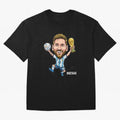 Messi Campion Oversized T-Shirt Show Fan Pride Across the FIFA World Cup 2026 USA Canada Mexico Journey through Messi and Cristiano Ronaldo Highlights, England Pride, Global Supporter Spirit, Legendary Goals, National Colors and Tournament