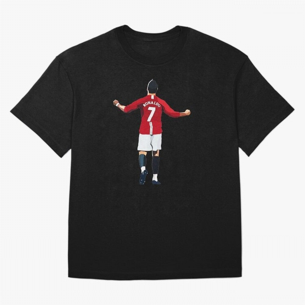 Cristiano Ronaldo Oversized T-Shirt Turn Up for Global Football Passion for FIFA World Cup 2026, Connected to Messi, CR7 and Mbappe, Spain, Stadium Memories, Football Loyalty, International Chants and Championship Tradition; Ideal for Football