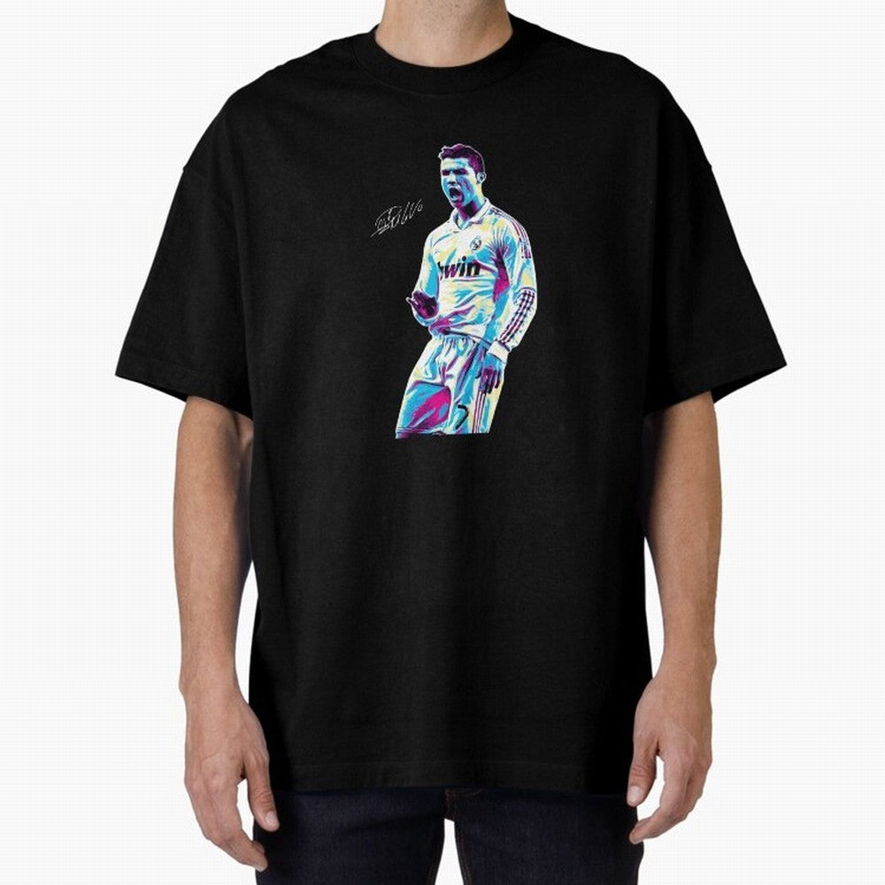 Cristiano Ronaldo Oversized T-Shirt Celebrate Soccer Greatness during Match Day Hype around FIFA World Cup 2026 USA Canada Mexico, Cristiano Ronaldo, Haaland and CR7, Netherlands, Game Day Rituals, Football Legends, Country Pride and the Road to