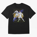 Cristiano Ronaldo Suuiii! Greatest Of All Time Oversized T-Shirt Honor Football Greatness during Global Football Passion for FIFA World Cup 2026 Group Stage, Highlighting Neymar, Portugal, Spain and Germany, Football Festival Excitement, Trophy