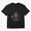 Siuuu CR7 funny Oversized T-Shirt Show Match Day Excitement for FIFA World Cup 2026 Inspired by Haaland and Mbappe, Spain Energy, Stadium Chants, National Pride, Trophy Dreams and Unforgettable Football Memories; Built for Supporters Chasing Trophy