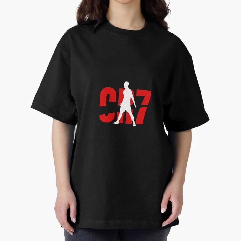 cristiano Ronaldo T-shirt Oversized T-Shirt Celebrate Football Dreams Across FIFA World Cup 2026 Spirit, Made for Argentina, Neymar, Tournament Hype, Historic Matchups, Family Viewing Parties and Global Sports Pride; Great for Watch Parties, Sports