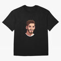Cristiano Ronaldo Vetor Art Graphics Design Oversized T-Shirt Experience Global Football Passion for FIFA World Cup 2026 USA Canada Mexico, Made for CR7, Brazil, Portugal and Argentina, Soccer Culture, Superstar Moments, National Team Dreams and