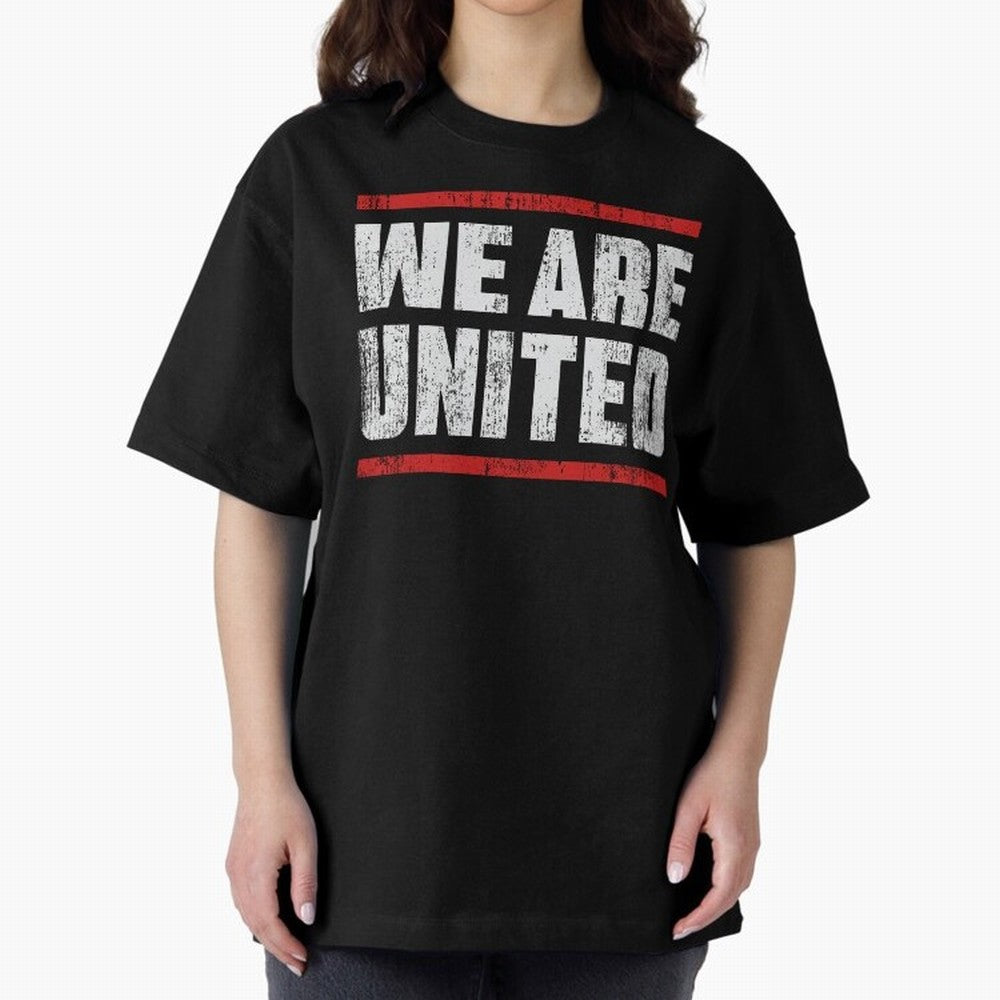 We Are United Oversized T-Shirt Enjoy FIFA World Cup 2026 Spirit, Highlighting Argentina, CR7 and Messi, Supporter Pride, Iconic Celebrations, Legendary Names and Global Match Day Energy; Ideal for Passionate Fans Who Love Underdog Stories,