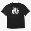 Cr7 Born To Score Oversized T-Shirt Stand with the FIFA World Cup 2026 USA Canada Mexico Journey through Messi Highlights, Argentina and Brazil Pride, Football Festival Excitement, Trophy Ambitions, Country Rivalries and Star Player Buzz; Ideal for
