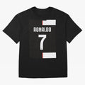 Ronaldo 7 Juventus 19-20 Retro Jersey Oversized T-Shirt Elevate the FIFA World Cup 2026 Journey through Messi and Cristiano Ronaldo Highlights, France and Portugal Pride, Retro Football Energy, Iconic Rivalries, Trophy Chase Drama and Stadium