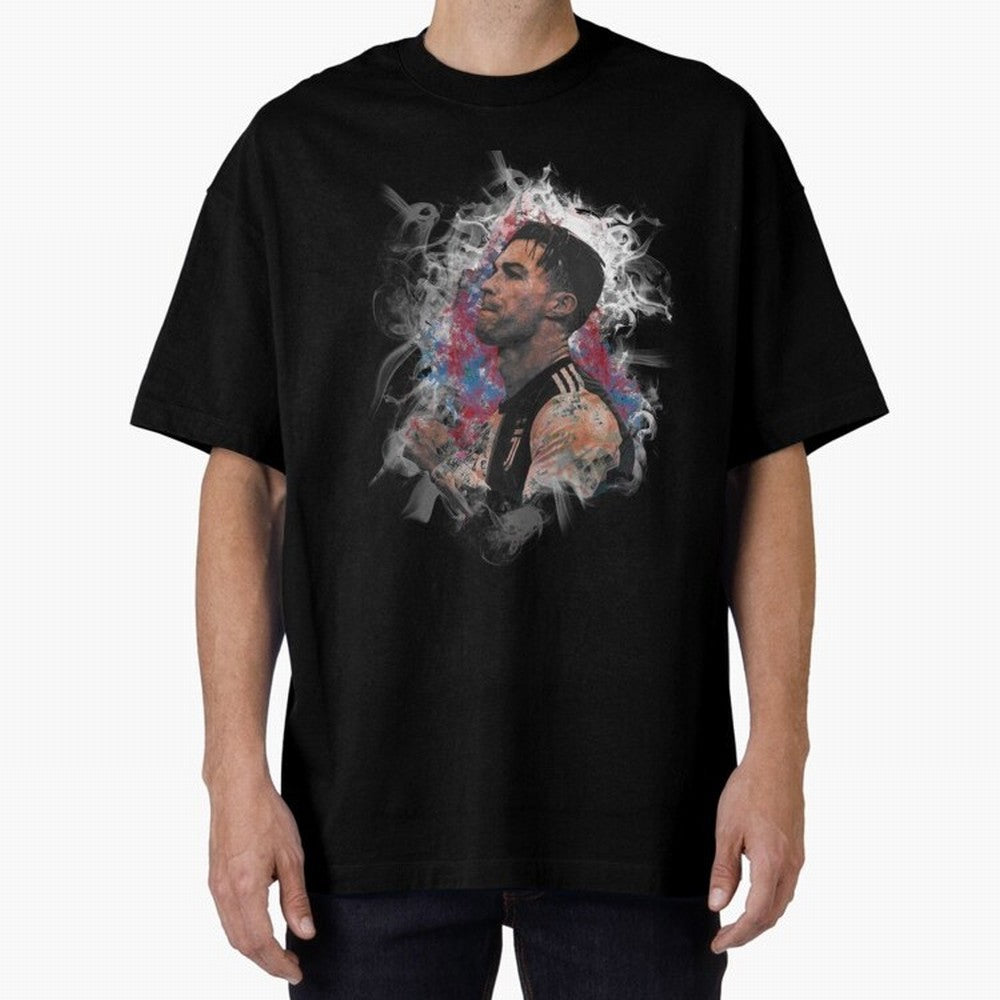Cristiano Ronaldo pop art painting of ronaldo Oversized T-Shirt Create FIFA World Cup 2026 USA Canada Mexico Made for Mbappe, England and Germany Energy, Championship Spirit, Famous Goals, Roaring Crowds and International Football Unity; Made for