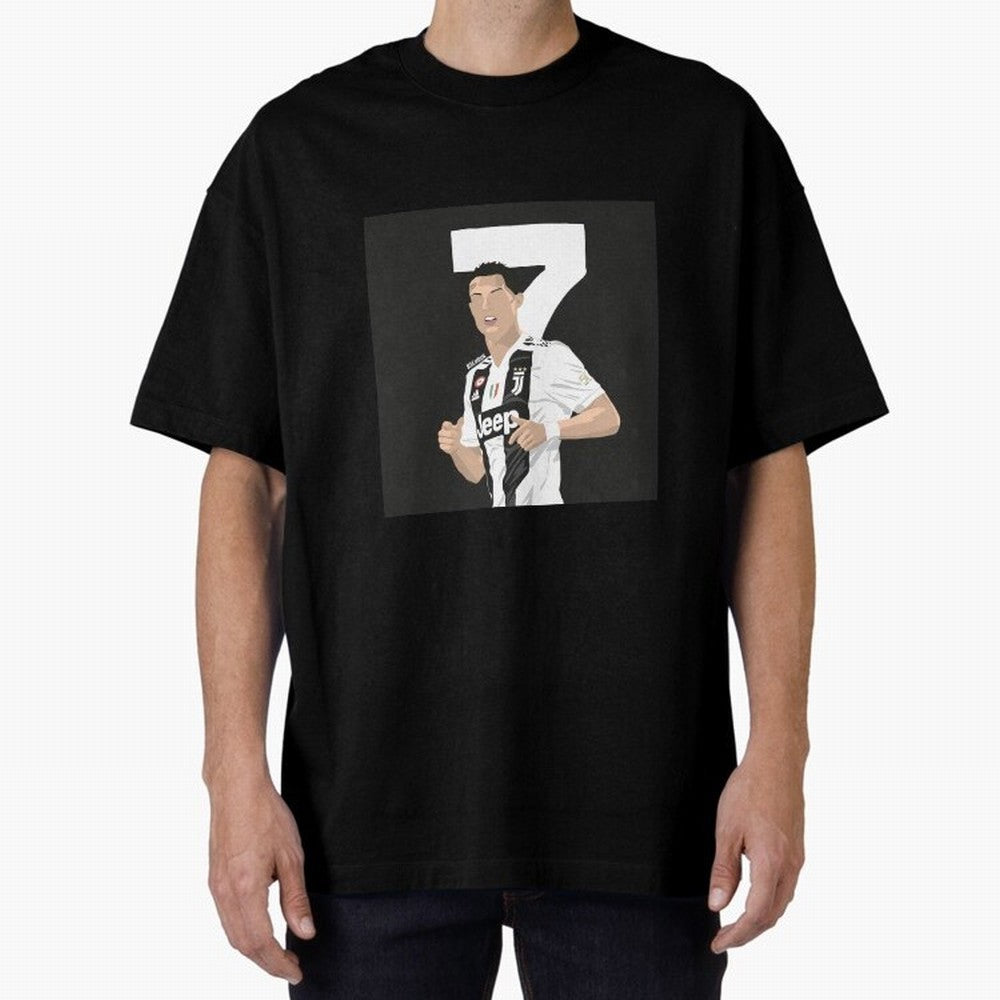 Cristiano Ronaldo Oversized T-Shirt Enjoy FIFA World Cup 2026 with Messi, CR7 and Mbappe, England, France and Netherlands Energy, Tournament Hype, Historic Matchups, Family Viewing Parties and Global Sports Pride; Perfect for People Who Love