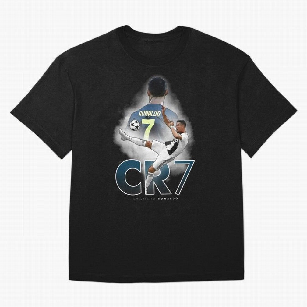 CR7 Oversized T-Shirt Represent the Passion of FIFA World Cup 2026 USA Canada Mexico Spirit, with Argentina, France and Brazil, Messi, Neymar and Mbappe, Supporter Pride, Iconic Celebrations, Legendary Names and Global Match Day Energy; Ideal for