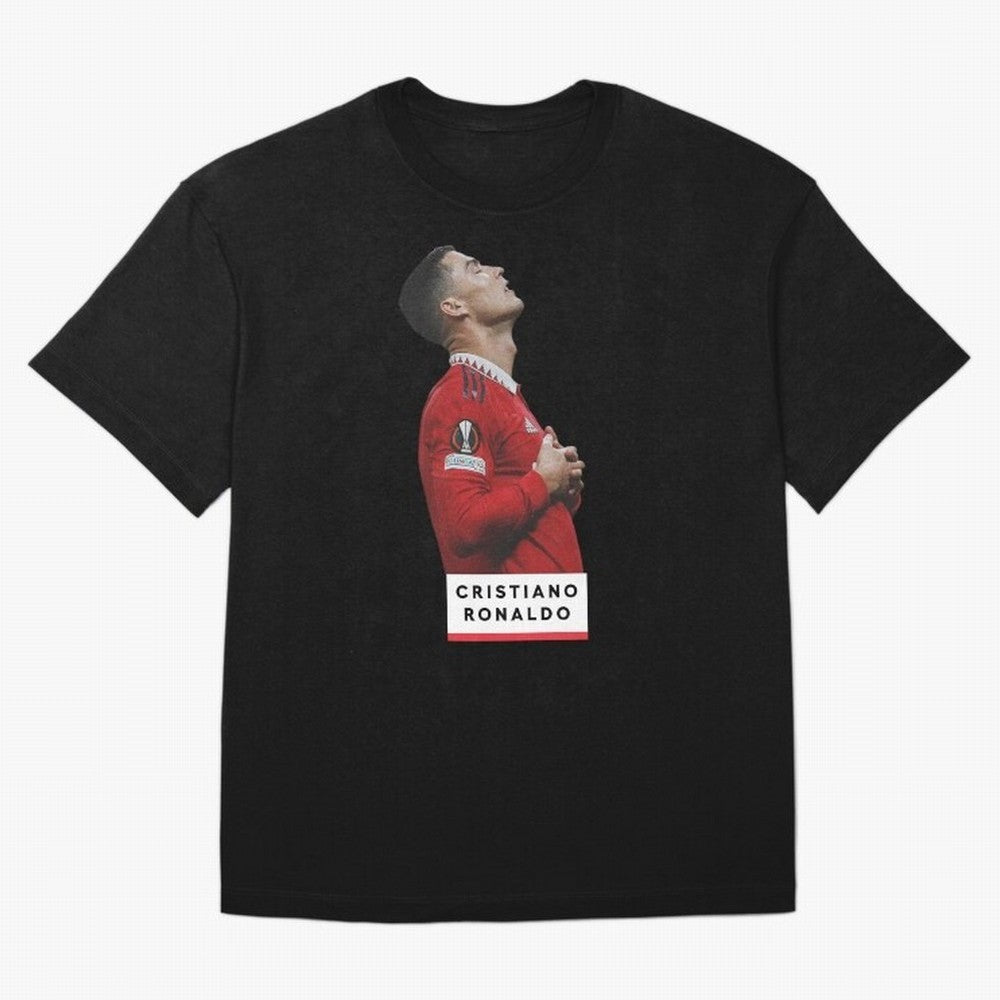 New Celebration Ronaldo Oversized T-Shirt Carry the Dream of FIFA World Cup 2026 USA Canada Mexico for Fans of Cristiano Ronaldo, Haaland and CR7 and Argentina and Brazil, Bringing Retro Football Energy, Iconic Rivalries, Trophy Chase Drama and