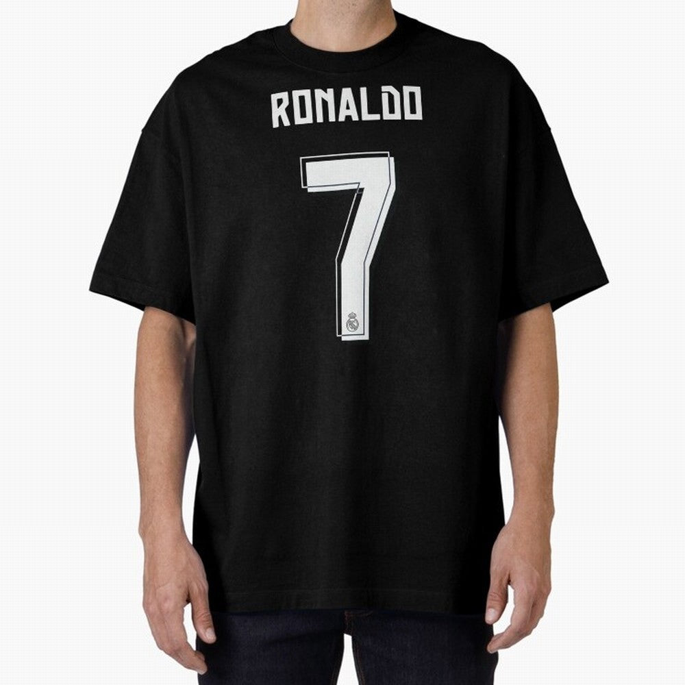 CR7, Cristiano Ronaldo, Cristiano, Ronaldo, oro, portugal, 7, number, dorsal Oversized T-Shirt Spotlight FIFA World Cup 2026 Group Stage with Haaland, Netherlands Energy, Retro Football Energy, Iconic Rivalries, Trophy Chase Drama and Stadium