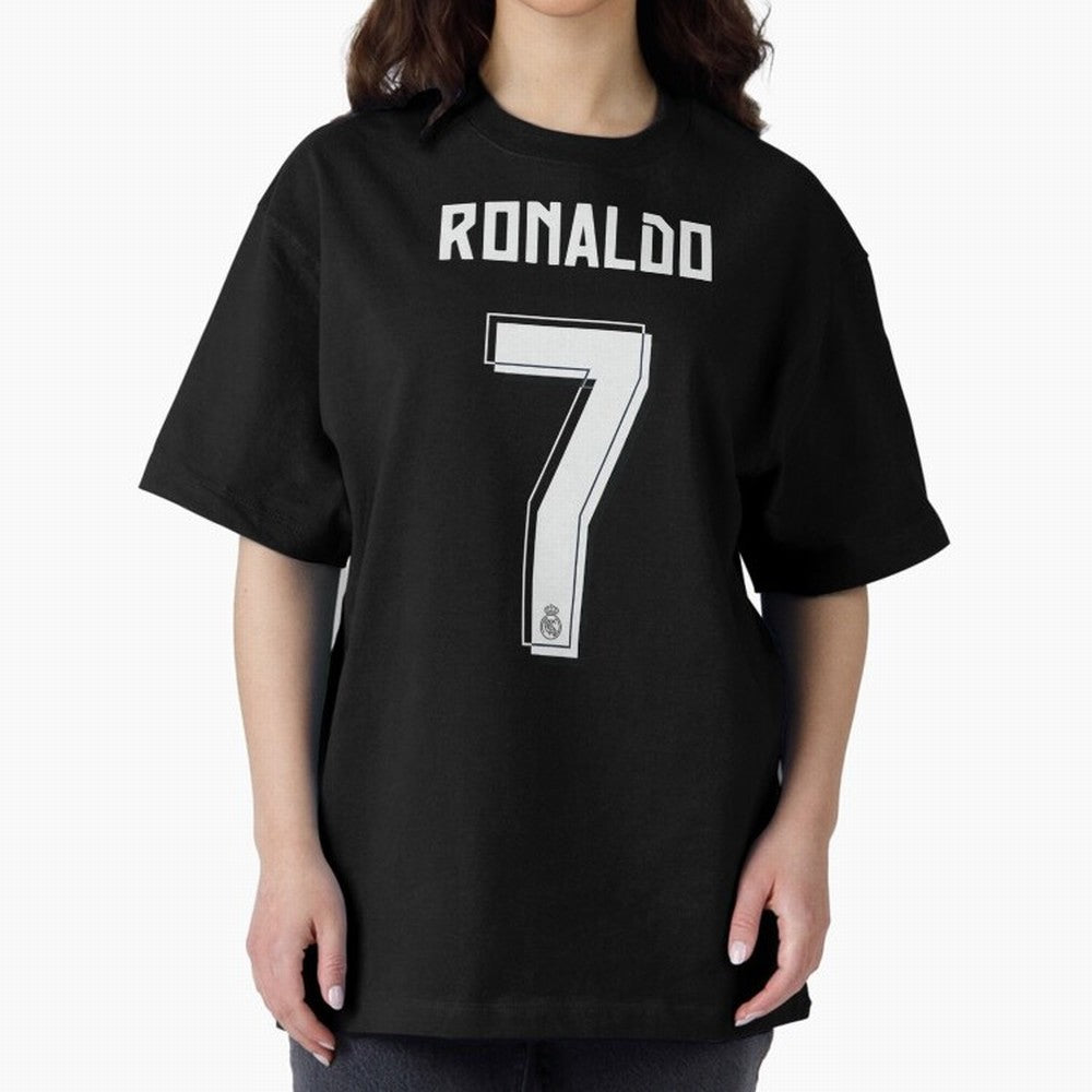 CR7, Cristiano Ronaldo, Cristiano, Ronaldo, oro, portugal, 7, number, dorsal Oversized T-Shirt Spotlight FIFA World Cup 2026 Group Stage with Haaland, Netherlands Energy, Retro Football Energy, Iconic Rivalries, Trophy Chase Drama and Stadium
