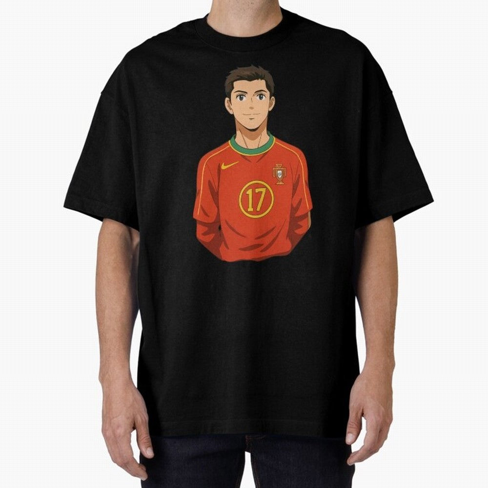 Ronaldo Oversized T-Shirt Bring Supporter Culture to FIFA World Cup 2026 Spirit, Highlighting Spain, Messi and Cristiano Ronaldo, Retro Football Energy, Iconic Rivalries, Trophy Chase Drama and Stadium Atmosphere; Perfect for People Who Love