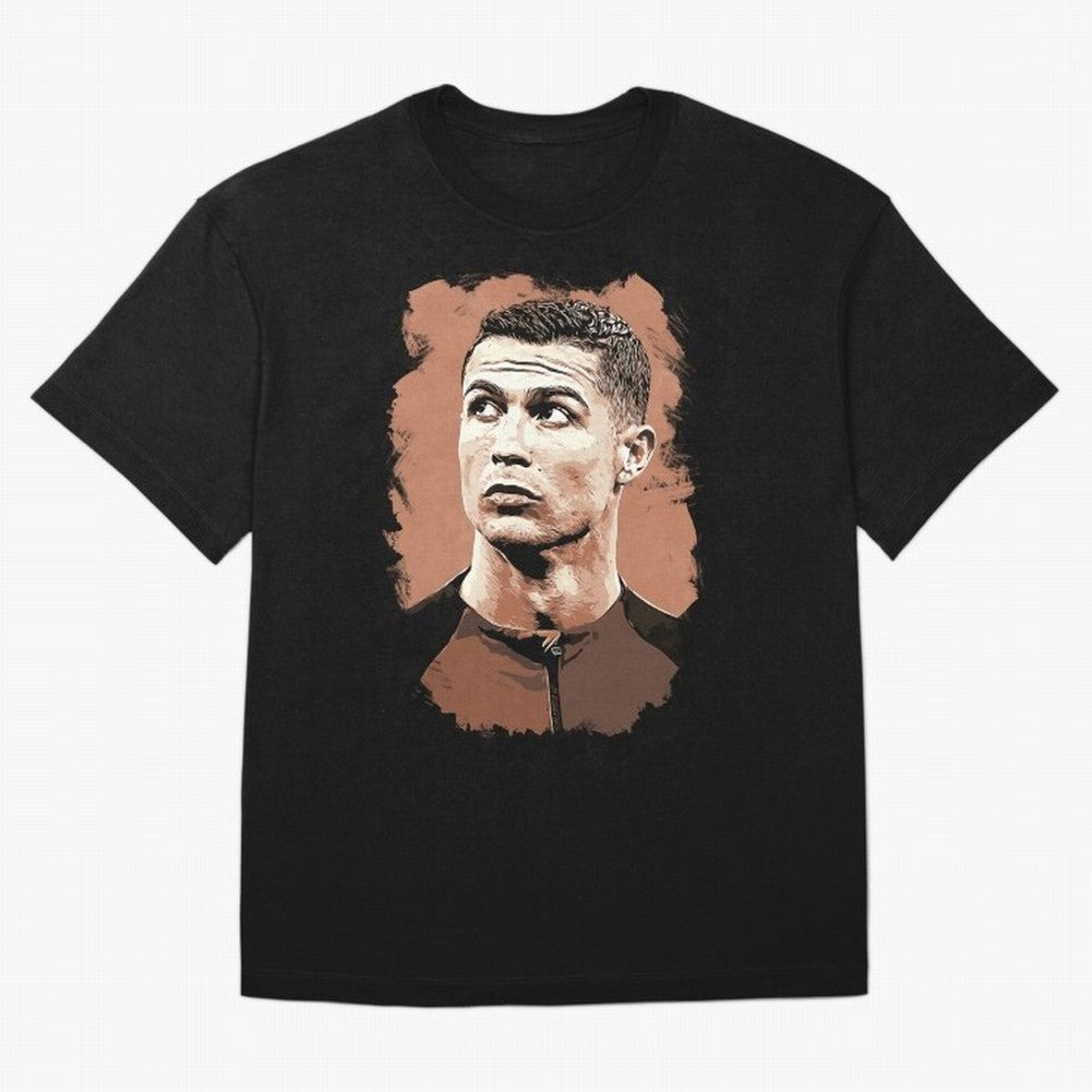 Cristiano Ronaldo Vexel Painting Oversized T-Shirt Treasure the FIFA World Cup 2026 Group Stage Journey through Messi, CR7 and Mbappe Highlights, Argentina Pride, Football History, Final Match Energy, Crowd Noise and Once in a Lifetime Moments;