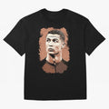 Cristiano Ronaldo Vexel Painting Oversized T-Shirt Treasure the FIFA World Cup 2026 Group Stage Journey through Messi, CR7 and Mbappe Highlights, Argentina Pride, Football History, Final Match Energy, Crowd Noise and Once in a Lifetime Moments;