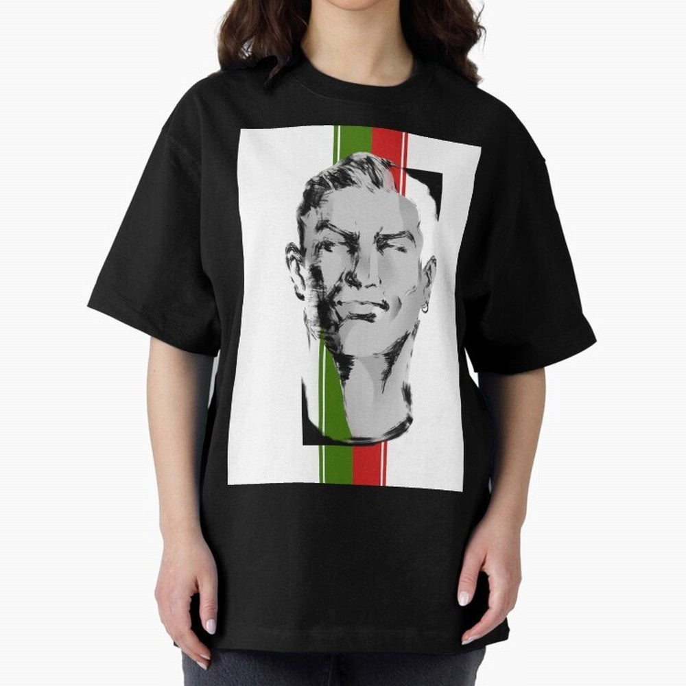 Cristiano Oversized T-Shirt Spotlight Match Day Hype around FIFA World Cup 2026, Neymar, Haaland and Cristiano Ronaldo, Germany, Classic Soccer Heritage, Championship Pressure, Fan Loyalty and International Pride; Built for Supporters Chasing