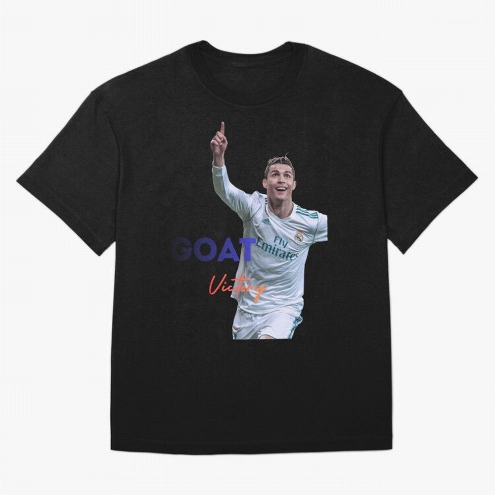 Goat CR7 MIndset Oversized T-Shirt Bring FIFA World Cup 2026 Group Stage Filled with Cristiano Ronaldo, Haaland and CR7, Brazil, Portugal and Argentina Energy, Stadium Memories, Football Loyalty, International Chants and Championship Tradition;