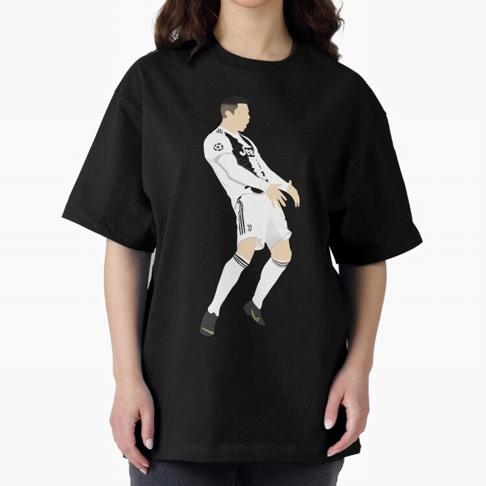 Cristiano Ronaldo Vs Atltico Oversized T-Shirt Discover Global Football Passion for FIFA World Cup 2026 Group Stage, Celebrating Messi, Neymar and Mbappe, Portugal, Football Passion, Legendary Performances, Festival Vibes and Supporter Community;
