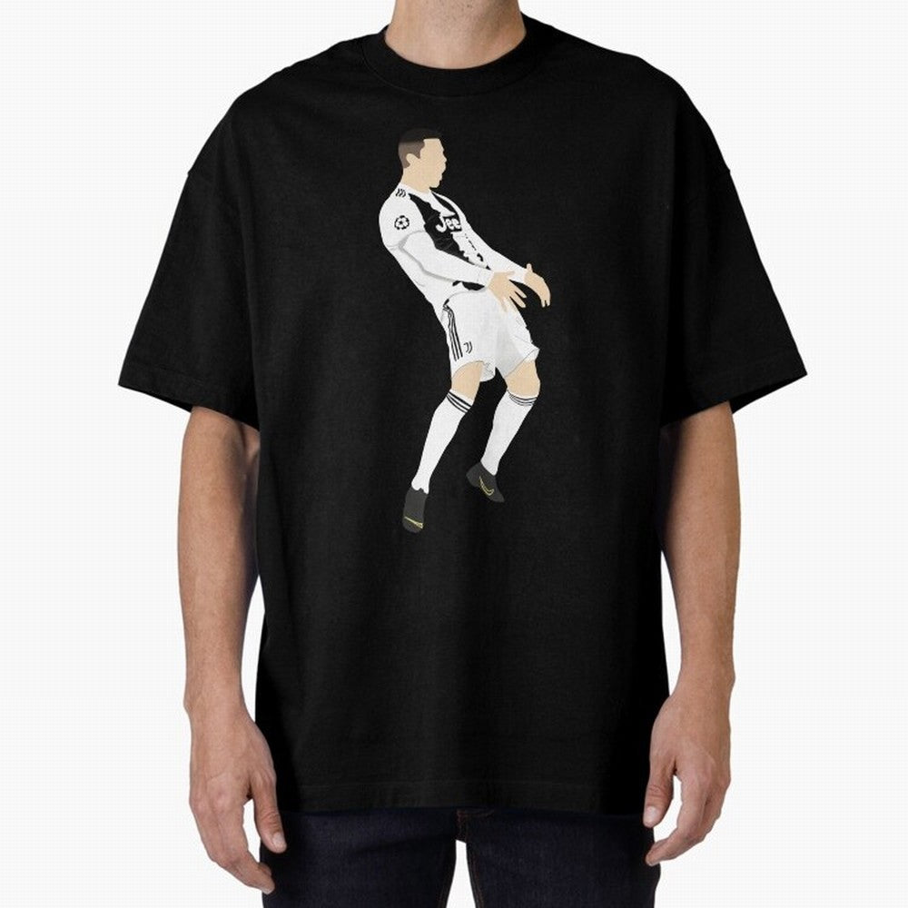Cristiano Ronaldo Vs Atltico Oversized T-Shirt Discover Global Football Passion for FIFA World Cup 2026 Group Stage, Celebrating Messi, Neymar and Mbappe, Portugal, Football Passion, Legendary Performances, Festival Vibes and Supporter Community;