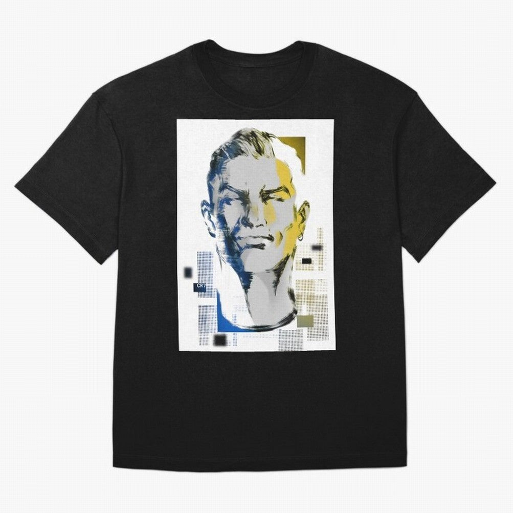 CR7 Oversized T-Shirt Cheer through Every Moment of FIFA World Cup 2026 USA Canada Mexico for Fans of Cristiano Ronaldo, Haaland and CR7 and Portugal, Spain and Germany, Bringing Sports Nostalgia, International Competition, Famous Players and