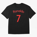 Copy of Ronaldo Manchester United Oversized T-Shirt Honor the FIFA World Cup 2026 Journey through Haaland Highlights, England, France and Netherlands Pride, Football Passion, Legendary Performances, Festival Vibes and Supporter Community; Ideal for