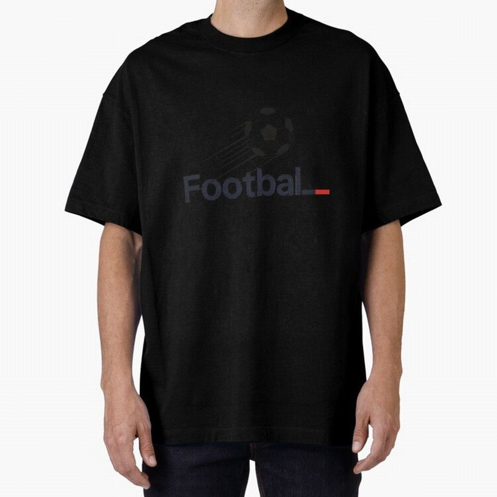 The Great Football Game Oversized T-Shirt Bring World Football Passion into Match Day Hype around FIFA World Cup 2026 USA Canada Mexico, CR7, Spain, Vintage Soccer Flavor, Modern Football Stars, National Flags and Final Night Emotion; Made for Die