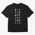 Badly Drawn Footballers Oversized T-Shirt Keep the Legacy of Match Day Hype around FIFA World Cup 2026 Group Stage, Cristiano Ronaldo, France, Retro Football Energy, Iconic Rivalries, Trophy Chase Drama and Stadium Atmosphere; Perfect for People