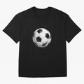 Kick Power Football Design | Classic Soccer Ball Sports Artwork Oversized T-Shirt Experience the Global Stage of FIFA World Cup 2026 USA Canada Mexico for Fans of Messi and Argentina and Brazil, Bringing Goal Celebration Energy, Supporter Heritage,