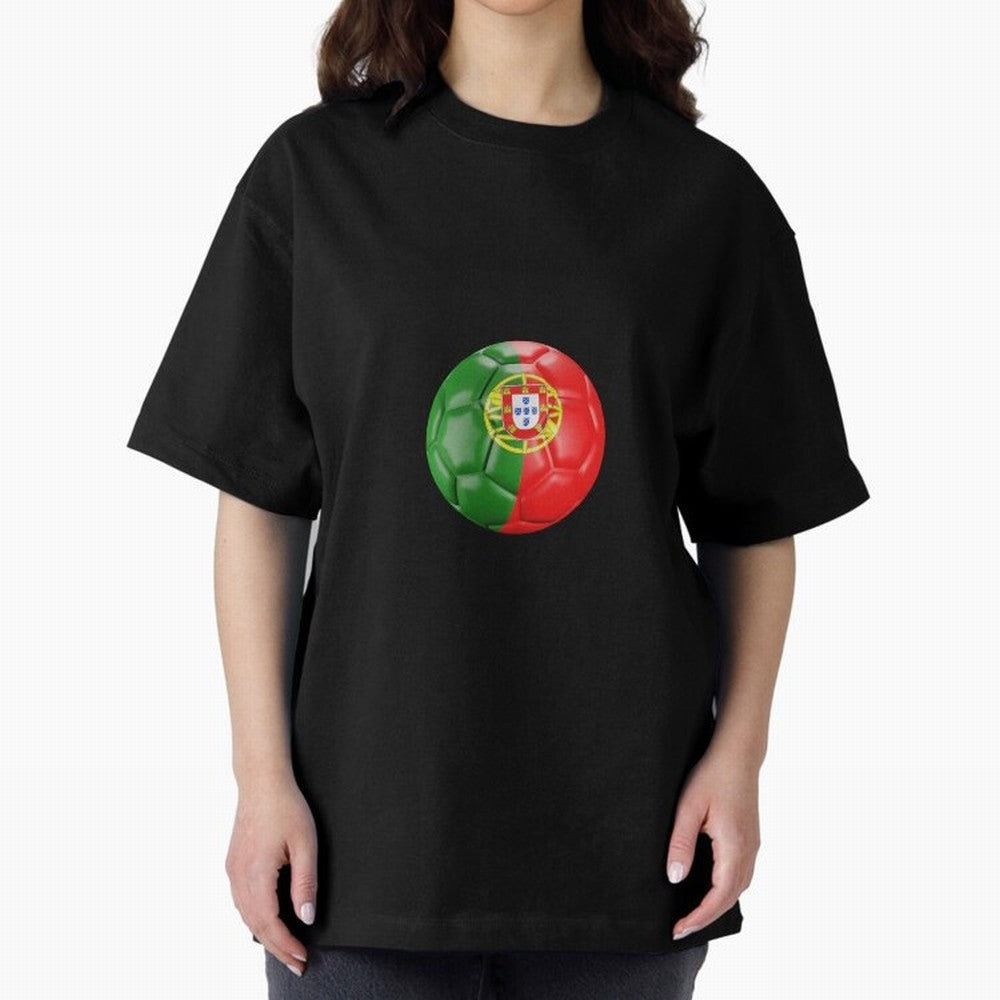 Portugal Oversized T-Shirt Support Your Favorite Stars during the FIFA World Cup 2026 Group Stage Journey through Neymar, Haaland and Cristiano Ronaldo Highlights, Spain Pride, Football Passion, Legendary Performances, Festival Vibes and Supporter
