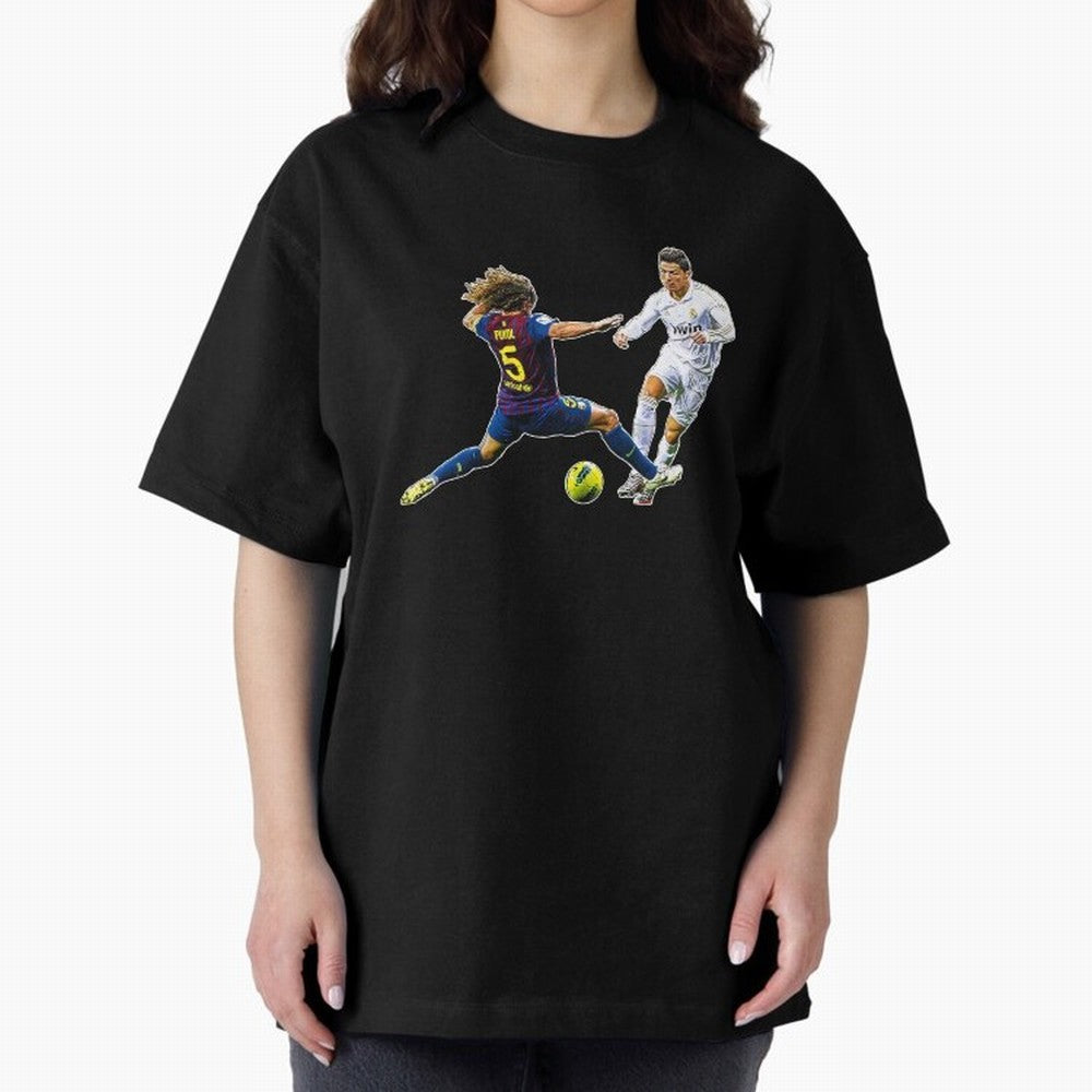 Ronaldo Oversized T-Shirt Show Your Stadium Side during FIFA World Cup 2026 Featuring Messi, Neymar and Mbappe, Argentina and Brazil Energy, Classic Soccer Heritage, Championship Pressure, Fan Loyalty and International Pride; Ideal for Passionate