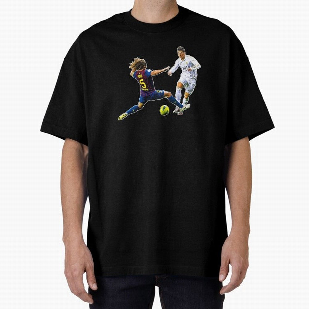 Ronaldo Oversized T-Shirt Show Your Stadium Side during FIFA World Cup 2026 Featuring Messi, Neymar and Mbappe, Argentina and Brazil Energy, Classic Soccer Heritage, Championship Pressure, Fan Loyalty and International Pride; Ideal for Passionate