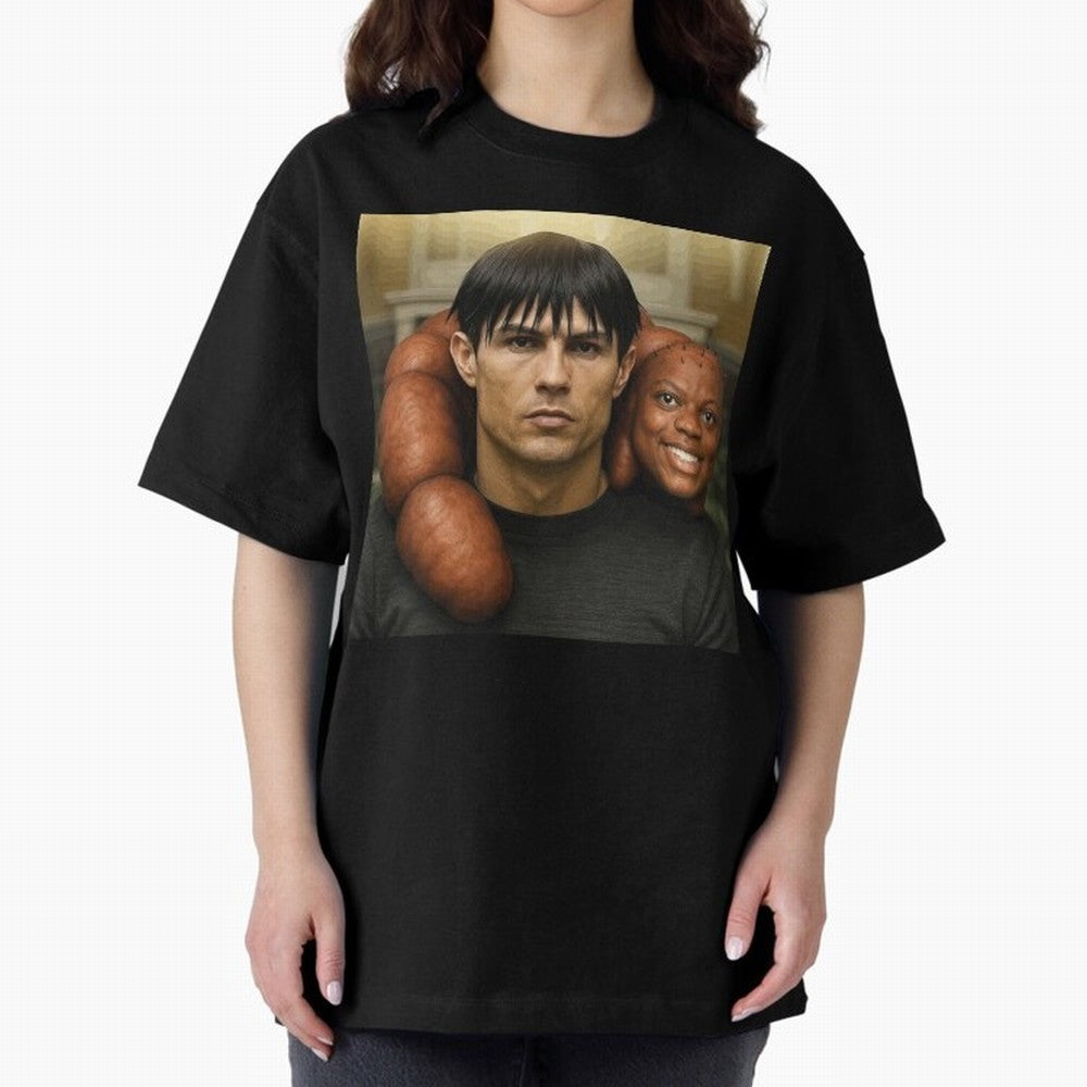 Ronaldo and Speed Oversized T-Shirt Bring a Champion Mindset to Global Football Passion for FIFA World Cup 2026, Capturing Mbappe and Neymar, England, France and Netherlands, Classic Soccer Heritage, Championship Pressure, Fan Loyalty and